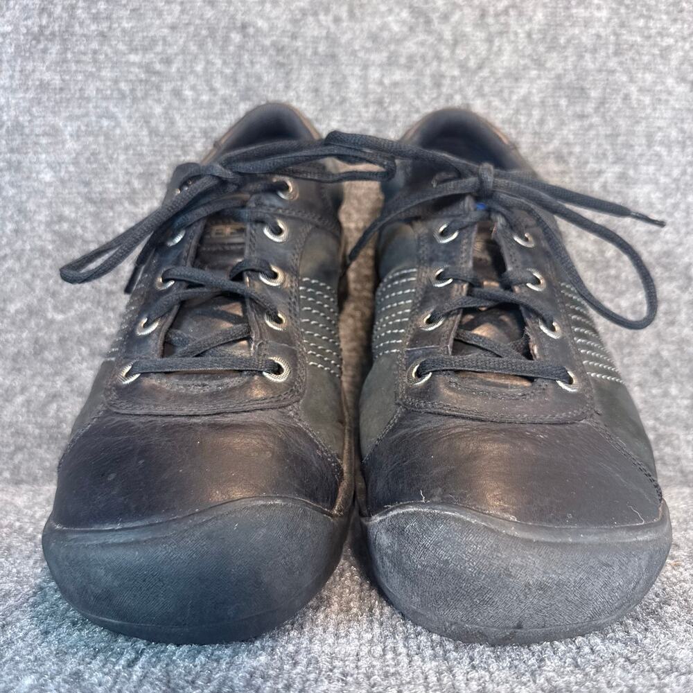 Keen PTC Utility Oxford Mens Shoes Size 11.5 Black Leather Slip Resistant Work - Picture 4 of 11
